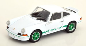 Welly 1/24 �|���V�F 911 RS 2.7 1973 �z���C�g/�O���[�� �|���V�F�~���[�W�A�����ʔ� �J��Welly 1:24 Porsche 911 RS 2.7 1973 white green special edition from the Porsche Museum