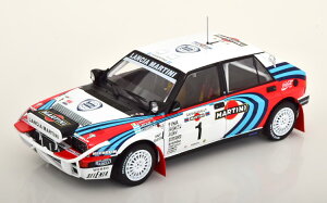 \h 1/18 `A f^ HF CeO[ #1 Tt@[ 1991 }eB[j JSolido 1:18 Lancia Delta HF Integrale No 1 Safari Rally 1991 Martini Recalde/Christle