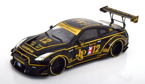\h 1/18 Y GT-R (R35) oeB[EH[N {fBLbg JPSSolido 1:18 Nissan GTR (R35) Liberty Walk Bodykit JPS