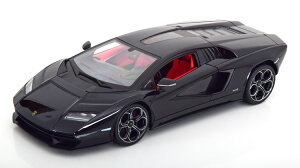 }CXg 1/18 {M[j JE^bN LPI 800-4 2022 ubN^bN JMaisto 1:18 Lamborghini Countach LPI 800-4 2022 blackmetallic
