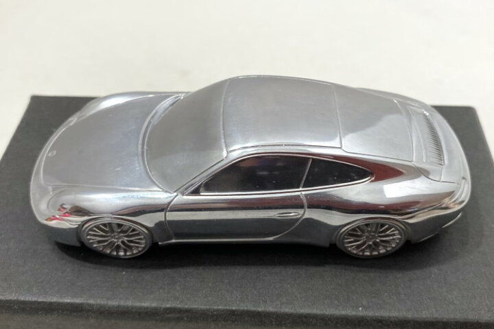 非売品 PORSCHE ディーラー特注 1/43 911 targa 4 メタル ペーパー 