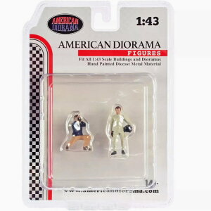 AJWI} 1:43 tBMA [X LN^[Zbg #1Race Day characters Set #1 1:43 American Diorama