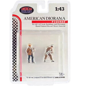 AJWI} 1/43 tBMA [X LN^[Zbg #4Race Day characters Set #4 1/43 American Diorama