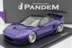 f 1/18 z_ NSX NA1 1990N Pbgoj[ p[v^bN 20Onemodel 1:18 Honda NSX NA1 Year 1990 "Rocket Bunny - Purple Metallic" Only 20 pieces