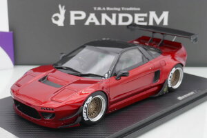 f 1/18 z_ NSX NA1 1990N Pbgoj[ gXyAg LfBbh^bN 99Onemodel 1:18 Honda NSX NA1 Year 1990 "Rocket Bunny - Transparent Candy Red Metallic" Only 99 pieces