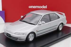 f 1/18 z_ VrbNtFI EG9 GTECO 1992N Vo[Onemodel 1:18 Honda Civic Ferio EG9 GT Wing Year 1992 " Silver "