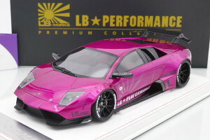 f 1/18 {M[j VGS LP670 2009N oeB[EH[N - gXyAg tbVsN^bNOnemodel 1:18 Lamborghini Murcielago LP670 Year 2009 "Liberty Walk - Transparent Fl