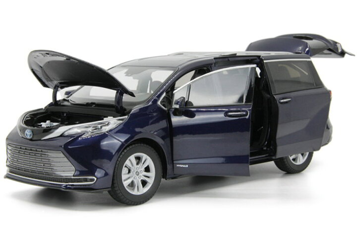 楽天市場】オートファクトリー 1/18 トヨタ シエナ MPV ダイキャスト 