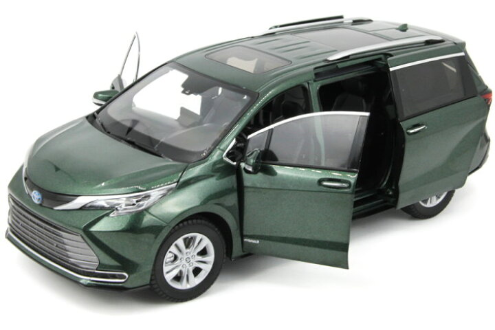 楽天市場】トヨタ特注 1/18 トヨタ シエナ 2021 ダイキャストモデル 