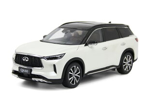 Y pEfB 1/18 Y Infiniti QX60 2022 Detailed _CLXgfJ[ Collectible zCg J1/18 Nissan Infiniti QX60 2022 Detailed Diecast Model Car/ Collectible white