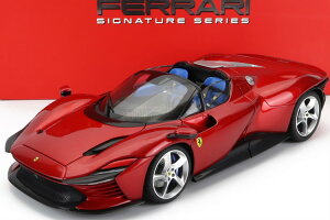 u[S 1/18 tF[ fCgi SP3 XpC_[I[v[t 2022 - t GNXN[Vu J[f JBburago 1:18 Ferrari DAYTONA SP3 SPIDER OPEN ROOF 2022 - FULL EXCLUSIVE CARMODEL ROSSO MAGNA MET RED