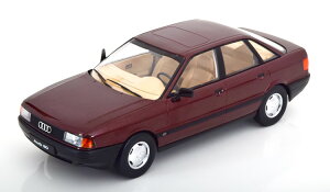 gv9 1/18 AEfB 80 B3 T[ 1989 _[Nbh^bNTriple 9 1:18 Audi 80 B3 Saloon 1989 darkred-metallic
