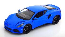 Welly 1/24 ロータス エミーラ 2021 ブルー 開閉Welly 1:24 Lotus Emira 2021 blue