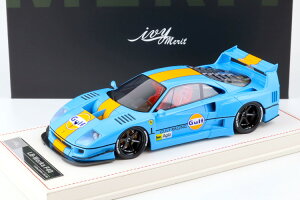 IVY Model Merit 1/18 tF[ F40 LB [NX LBWK Kt u[ 69IVY Model Merit 1:18 Ferrari F40 LB Works LBWK Gulf blue - Limited 69 pcs.