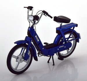 50CC ���W�F���h 1/10 �s�A�W�I �x�X�p �`���I �u���[���^���b�N50CC Legends 1:10 Vespa Piaggio Ciao bluemetallic