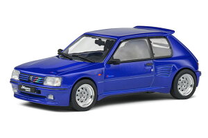 �\���h 1/43 �v�W���[ 205 Dimmar 1989�N �u���[���^���b�NSolido 1:43 Peugeot 205 Dimma year 1989 blue metallic