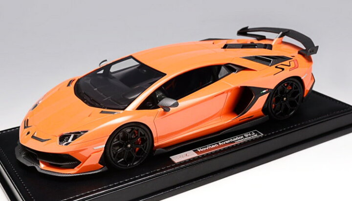 楽天市場】Ivy Models 1/18 ランボルギーニ アヴェンタドール SVJ 