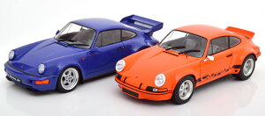 \h 1/18 |VF 911 RSR / 964 RS 2ZbgSolido 1:18 Porsche orange black and blue