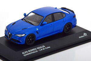 \h 1/43 At@ I WA NAhtHI u[^bNSolido 1:43 Alfa Romeo Giulia Quadrifoglio bluemetallic