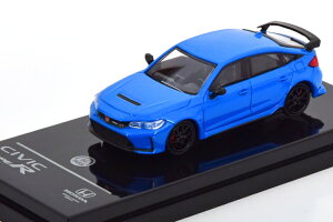 Para64 1/64 z_ VrbN ^Cv R FL5 2023 u[Para64 1:64 Honda Civic Type R FL5 2023 blue