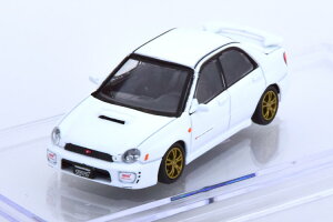BMC1/64 Xo CvbT WRX STi 2001 zCg ANZT[tBMC 1:64 Subaru Impreza WRX STi 2001 white with acessories