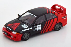 BMC 1/64 �O�H �����T�[ Evo 4 �A�h�o�� ���b�h/�u���b�N 2016�����BMC 1:64 Mitsubishi Lancer Evo IV Advan red black Limited Edition 2016 pcs