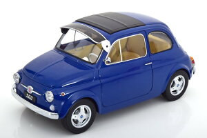 KK-Scale 1/12 �t�B�A�b�g 500 F �J�X�^�� ���O���\�ȃ\�t�g�g�b�v�t�� 1968 �_�[�N�u���[ �J��KK-Scale 1:12 Fiat 500 F Custom with removable Softtop 1968 darkblue