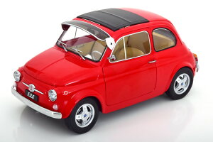 KK-Scale 1/12 �t�B�A�b�g 500 F �J�X�^�� ���O���\�ȃ\�t�g�g�b�v�t�� 1968 ���b�h �J��KK-Scale 1:12 Fiat 500 F Custom with removable Softtop 1968 red