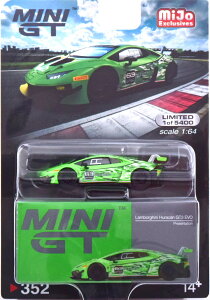 MINI GT 1/64 �����{���M�[�j �E���J�� GT3 Evo �v���[���e�[�V����MINI GT 1:64 LAMBORGHINI Huracan GT3 Evo Presentation