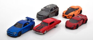 zbgEB[ v~A 1/64 ChEXs[h f 5Zbg Mtg{bNXtHot Wheels Premium 1:64 Fast & Furious Set mit 5 Modellen Chevelle Skyline Hypersport Jeep Supra GR with Giftbox