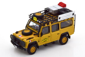 MINI GT 1/64 �����h���[�o�[ �f�B�t�F���_�[ 110 �L������ �g���t�B�[ �`�[�� �t�����X 1989MINI GT 1:64 Land Rover Defender 110 Camel Trophy Team France 1989