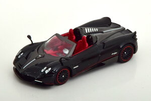 MINI GT 1/64 pK[j EAC [hX^[ ubN/O[MINI GT 1:64 Pagani Huayra Roadster black grey