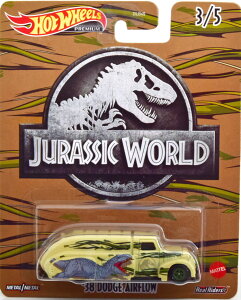 zbgEB[ v~A 1/64 _bWEGAt[1938 WVbN [h RNV 3/5Hot Wheels Premium 1:64 Dodge Airflow 1938 Jurassic World Collection 3/5