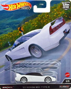 zbgEB[ v~A 1/64 z_ NSX ^CvR 2003 zCgHot Wheels Premium 1:64 Honda NSX Typ R 2003 white