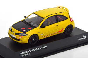 �\���h 1/43 ���m�[ ���K�[�k RS R26-R MK2 2008 �C�G���[���^���b�N/�u���b�NSolido 1:43 Renault Megane RS R26-R MK2 2008 yellowmetallic black