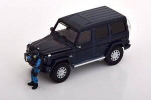 Era Car 1/64 �����Z�f�X AMG G63 1 ST �X�y�V�����G�f�B�V���� �_�[�N�u���[ �t�B�M���A�t��Era Car 1:64 Mercedes AMG G63 1 ST Special Edition darkblue with figurine