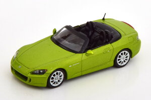 MINI GT 1/64 z_ S2000 Typ S [hX^[ CgO[^bNMINI GT 1:64 Honda S2000 Typ S Roadster lightgreen-metallic