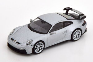 MINI GT 1/64 �|���V�F 911 (992) GT3 �V���o�[MINI GT 1:64 Porsche 911 (992) GT3 silber