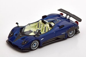 MINI GT 1/64 �p�K�[�j �]���_ HP �o���P�b�^ �_�[�N�u���[���^���b�NMINI GT 1:64 Pagani Zonda HP Barchetta darkblue-metallic
