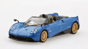 MINI GT 1/64 pK[j EAC [hX^[ 2018 u[^bN 4800MINI GT 1:64 Pagani Huayra Roadster 2018 bluemetallic Limited Edition 4800 pcs