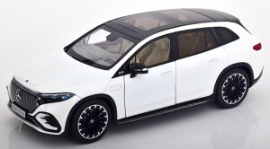 NZG 1/18 ZfXExc EQS SUV X296 2022 zCgZfX XyVGfBV JNZG 1:18 Mercedes-Benz EQS SUV X296 2022 white special edition of Mercedes