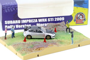 BM Creations 1/64 Xo CvbT WRX STI [WI} tBMAt 2009 BM Creations 1/64 Subaru Impreza WRX STI Rally Diorama with figures 2009