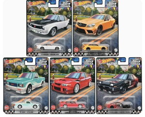 zbgEB[ 1/64 u[o[hV[Y J[J`[ v~ApbN 5Hot Wheels 1:64 Boulevard Series 2023 Car Culture Premium Pack 5 pcs HOLDEN TORANA A9X / C63 AMG Coupe Black Series / AE86 SPRINTER TRUENO / Lancer