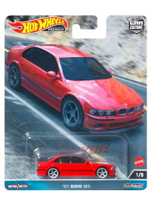 �z�b�g�E�B�[�� 1/64 �L���j�I�� �E�H���A�[�Y BMW M5 E39 �Z�_�� ���b�h 2023Hot Wheels 1:64 Canyon Warriors BMW M5 E39 Sedan red 2023