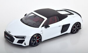 Keng Fai 1/18 AEfB R8 XpC_[ 2022 zCg JKengFai 1:18 Audi R8 Spyder 2022 white