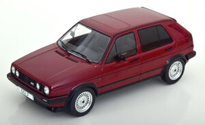 MCG 1/18 �t�H���N�X���[�Q�� �S���t 2 GTI ���b�h���^���b�NMCG 1:18 Volkswagen VW Golf II GTI redmetallic