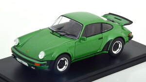 �z���C�g�{�b�N�X 1/24 �|���V�F 911 (930) �^�[�{ 3.0 �N�[�y 1974-1980 �O���[�����^���b�N �J��White Box 1:24 Porsche 911 (930) Turbo 3.0 Coupe 1974-1980 greenmetallic