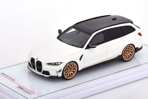 True Scale Miniatures 1/43 BMW M3 G82 �c�[�����O 2022 �z���C�g/�u���b�NTrue Scale Miniatures 1:43 BMW M3 G82 Touring 2022 white black