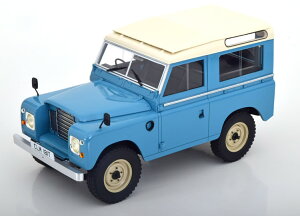 CULT-SCALE MODELS 1/18 �����h���[�o�[ 88 �Z���G 3 1971-1985 �u���[/�N���[��Cult Scale Models 1:18 LAND ROVER 88 Serie 3 1971-1985 blue creme