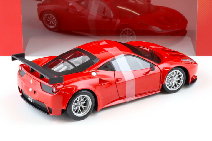 楽天市場】ホットウィール 1/18 フェラーリ 458 イタリア GT2 レッド 